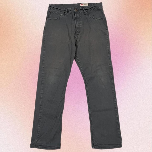 Wrangler Other - Wrangler 31x30 Gray Straight Fit Pants